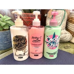 Victorias Secret PINK body lotion bundle